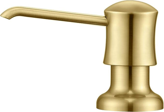 Brushed Gold Sink Soap Dispenser by UltimateUnicorn