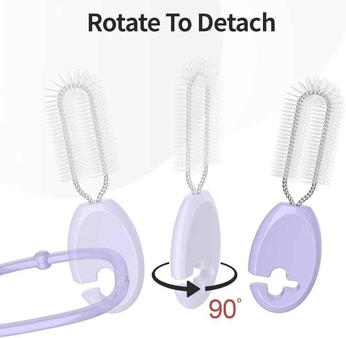 4in1 Straw Cleaner Brush Set, Standing Cleaning Brush Set Includes 7mm &10mm - Image 4
