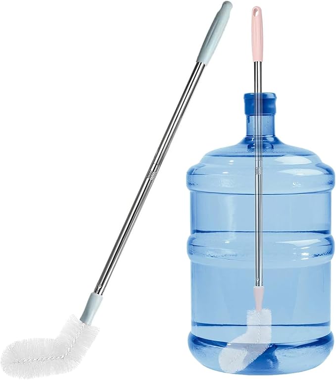 2 Pack 29.5" Bottle Brush Extra Long Stainless Steel Bottle Brushes Bendable by NewFe-NewThingsinBetteLife