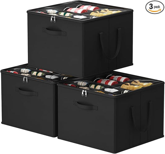 Lifewit Shoe Storage Organizer for Closet Fits 12-16 Pairs, Fabric Large Shoe by Lifewit