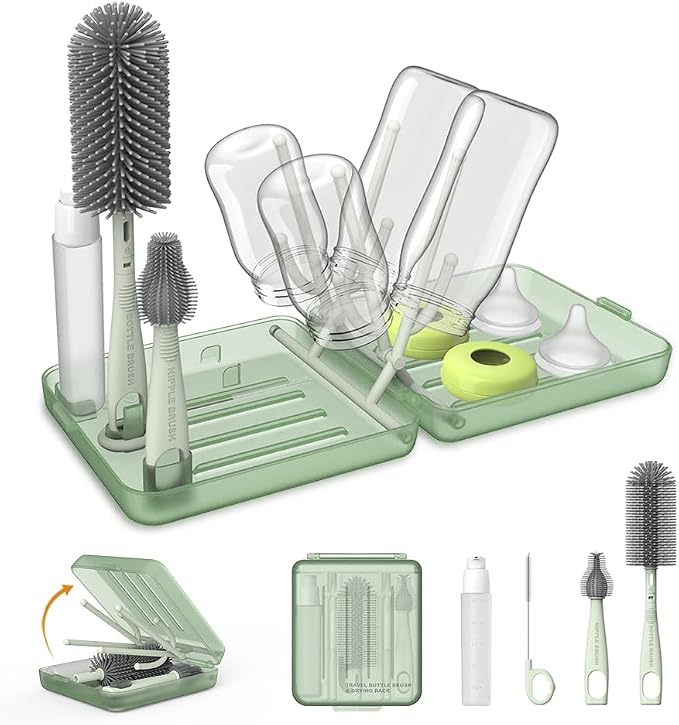 Travel Bottle Brush, Travel Bottle Cleaner Kit by VOGOGE