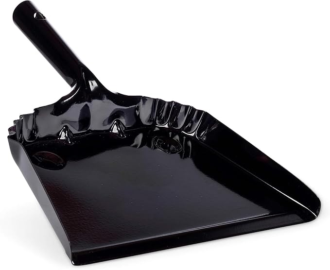 Behrens Portable Weatherproof Galvanized Steel Corrugated Dustpan by Behrens