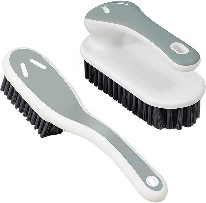Soft Bristle Scrub Cleaning Brush Stain Remover Brush Fabric Cleaning Brush by Ganganmax