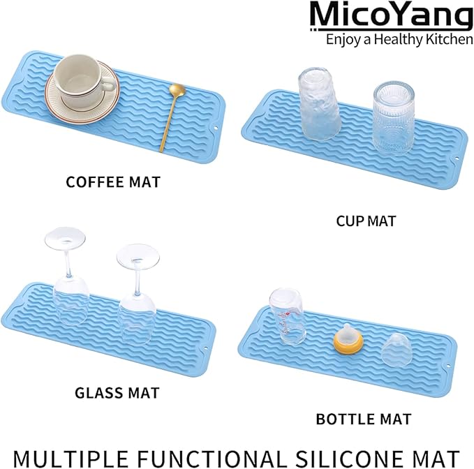 Silicone Dish Drying Mat for Multiple Usage, Easy clean, Eco-friendly, - Image 4