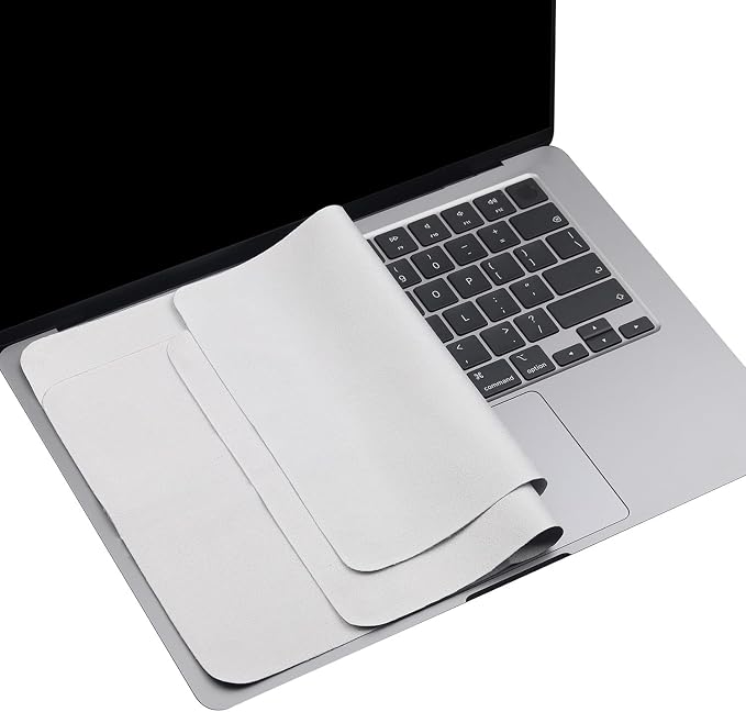 2 Pack Microfiber Liner Cleaning Cloth 15" 16" MacBook Air/MacBook Pro Screen by MUBUY