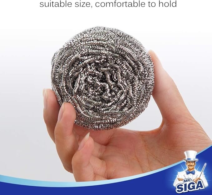 MR.SIGA Stainless Steel Scourer - Image 7