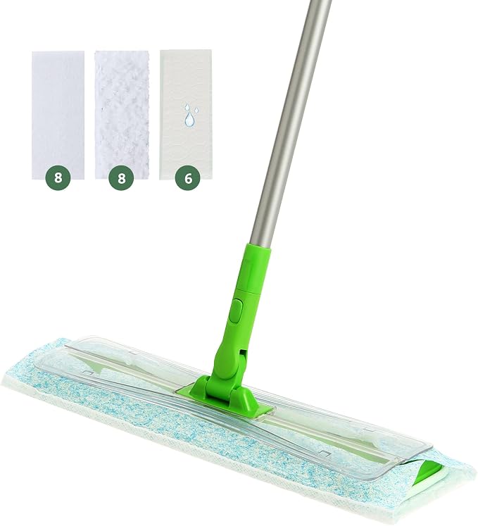 Eyliden Large Sweeper Mop, 16.5" Wide by Eyliden