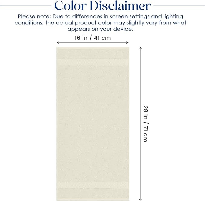 DAN RIVER 6-Pack Premium Hand Towels - Image 2