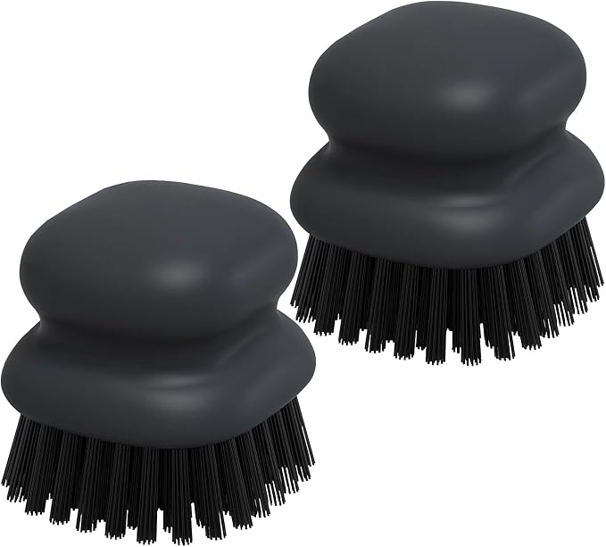 2Pack Dish Scrub Brush, Palm Brush Dish Scrubber by MUUBOOX