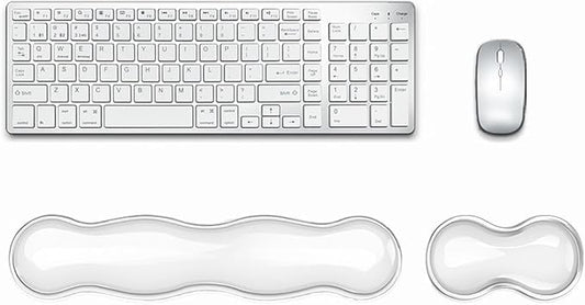 Wrist Rest for Keyboard and Mouse, Ergonomic Gel Keyboard Wrist Rest for by Unknown