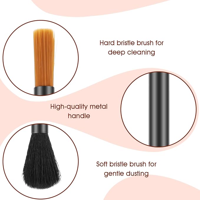2Pcs Coffee Grinder Cleaning Brushes, Dual-Head Coffee Grinder Brush, Barista - Image 4