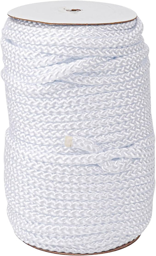 3/8 Inch White Polyester Rope by IHDYPPEW