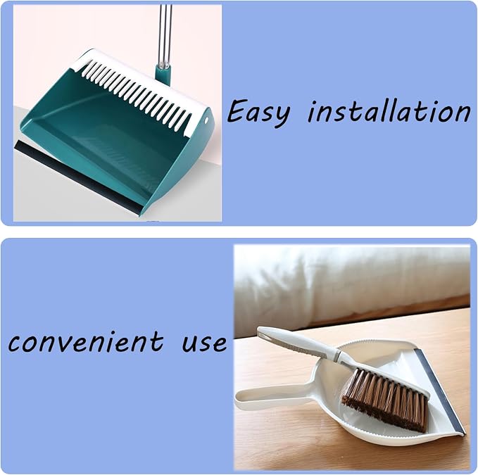 8 Pcs Dustpan Edge Replacement, 26cm Garbage Shovel Closing Edges Straps - Image 5