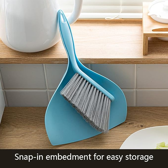 Small Broom and Dustpan Set Pan Broom Hand Broom Pan - Image 6