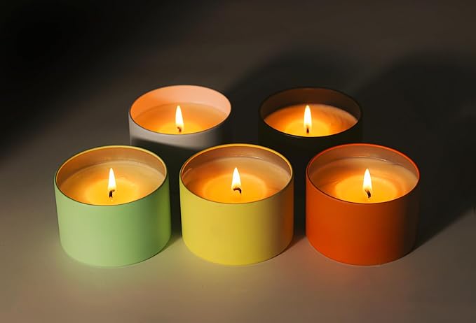 Candle Tins with Lids, 3 Wicks Candle Jars 14oz/420ml Candle Containers 12 Pack - Image 7