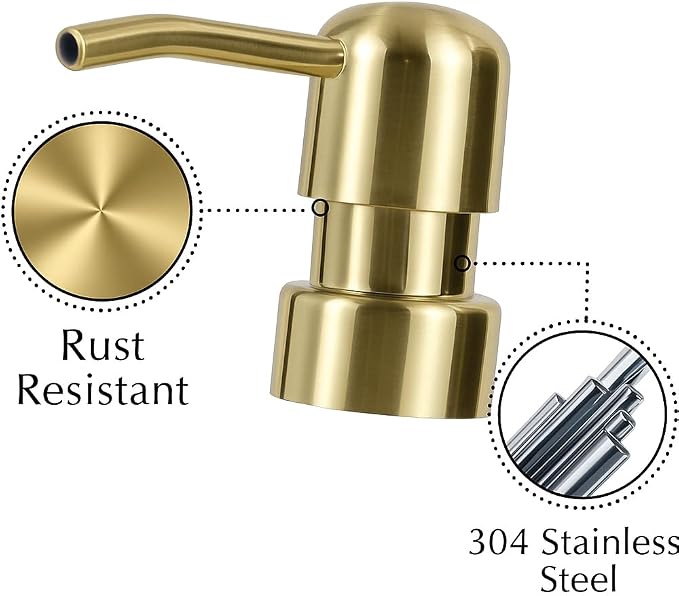 Emerson Essentials Soap Dispenser, Dish Soap Dispenser, Soap Bottle Dispenser - Image 5