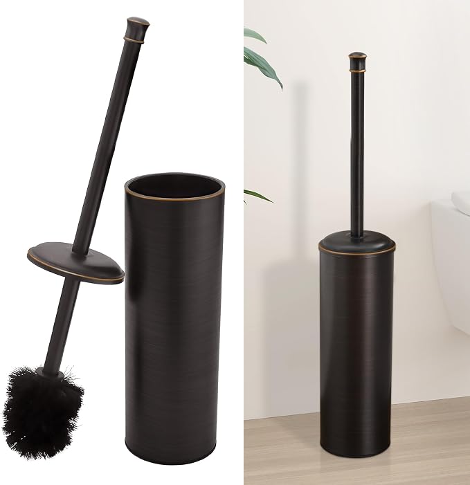 BESy Toilet Brush and Holder, Toilet Cleaner Bowl Set by BESy