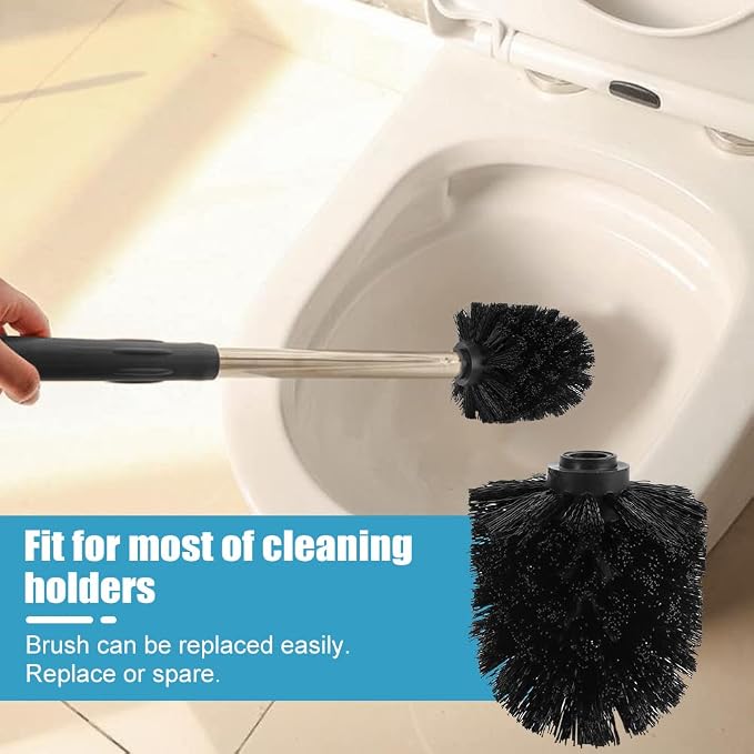 2PCS Toilet Bowl Brush Replacement Head, Toilet Brush Head Replacement - Image 9