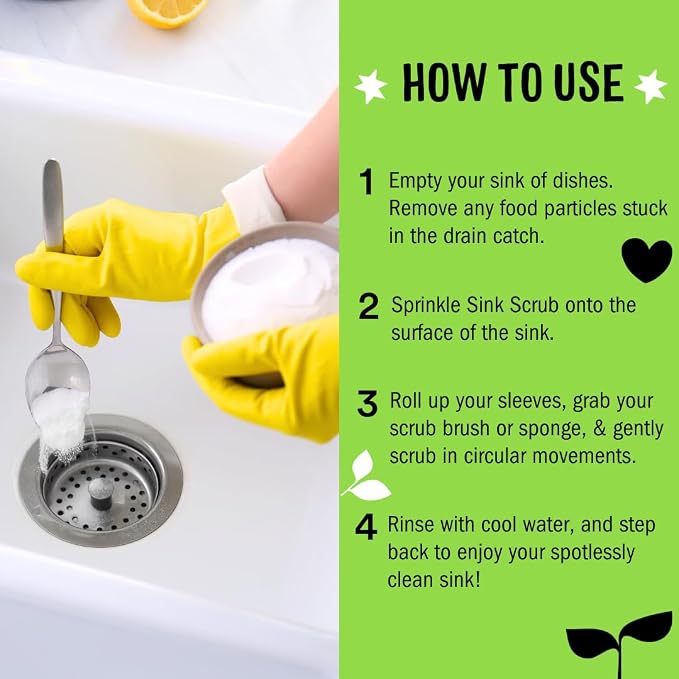 Molly's Suds Sink and All Purpose SCRUB | Gently Removes Stains, Scrubs Away - Image 6