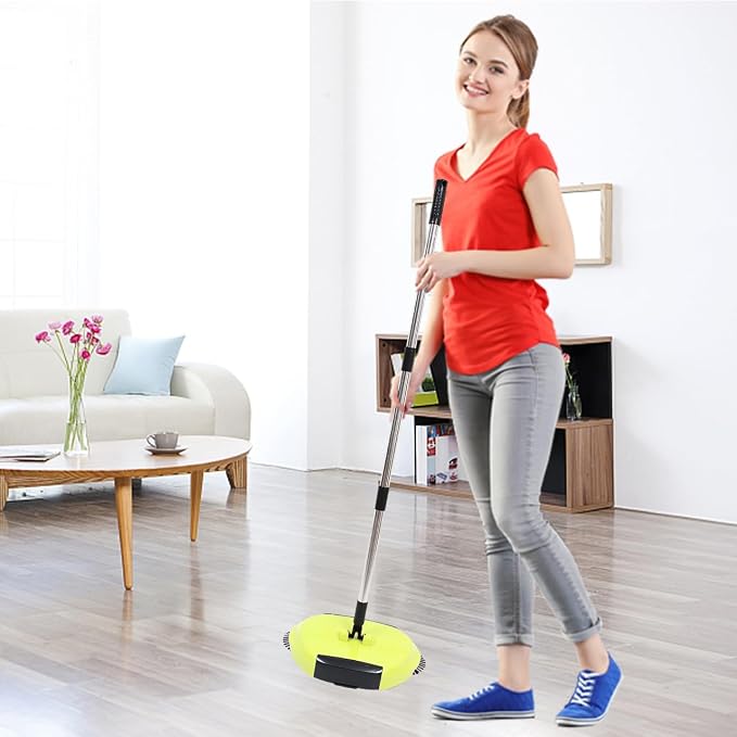 Manual Carpet Sweeper Mini Hand Push Sweeper 3 in 1 Household Cleaning Lazy - Image 2