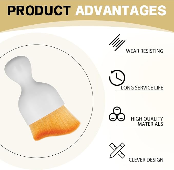 1Pcs Auto Soft Hair Brush Advanced Car Interior Detailing Brush - Image 4