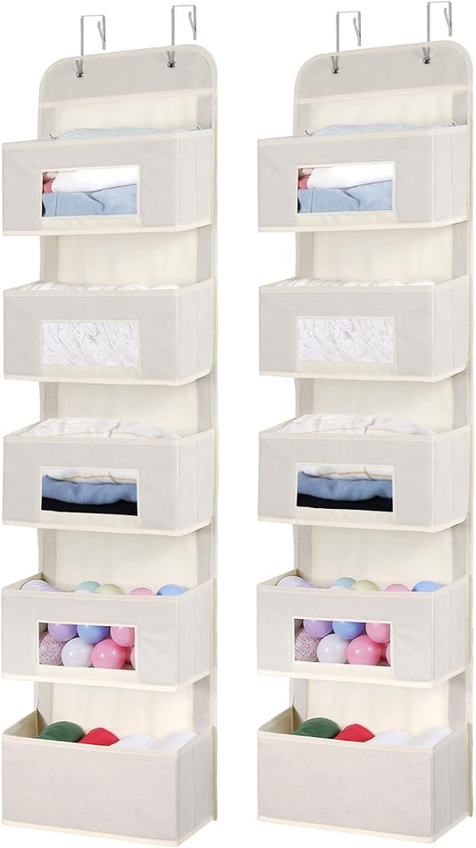 5-Shelf Over The Door Hanging Organizer by MAXHouser