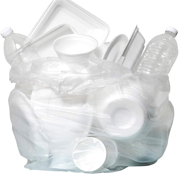 Aluf Plastics High Density Trash Bags, 33 Gallon, 13 Micron, - Image 4