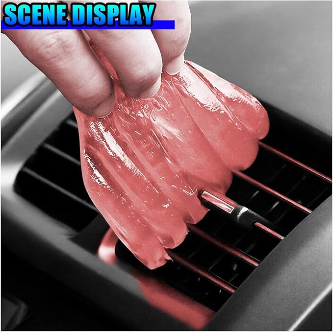 Car Cleaning Gel, No-Scratch Automotive Dust Cleaning Putty, Car Interior - Image 3