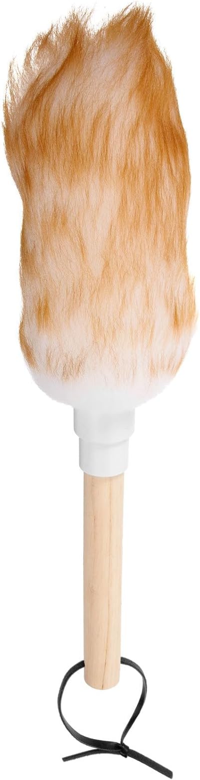 GLEAVI Wool Duster with Wooden Handle Portable Reusable Cleaning Tool by GLEAVI
