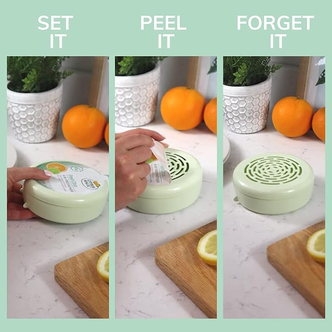 Citrus Magic Odor Absorbing Solid Air Freshener Fresh Citrus - Image 5