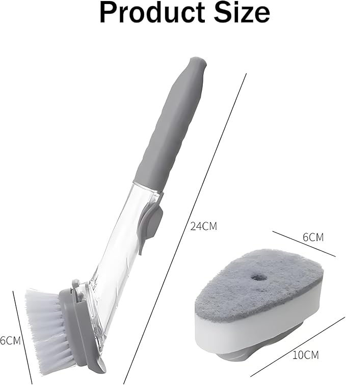 Soap Dispensing Dish Brush - Image 7