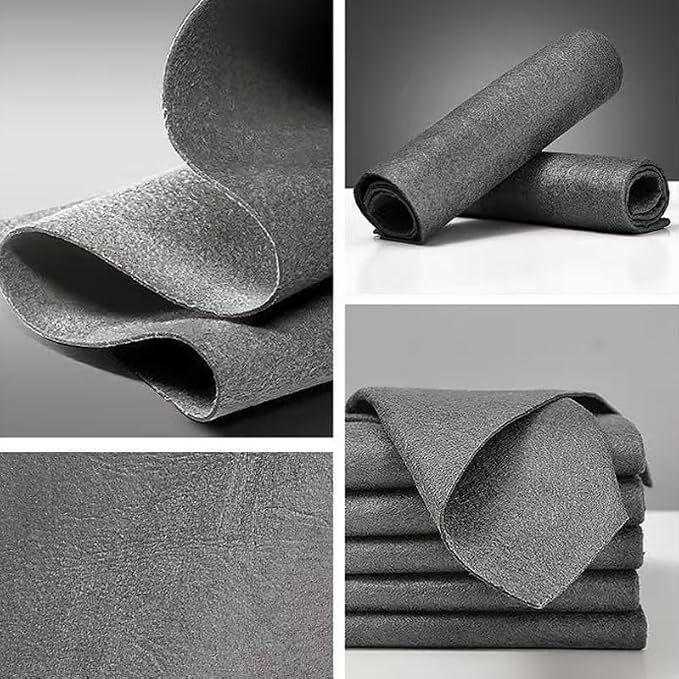 Magic Cleaning Cloth 5 Pcs Lint Free Cloth Microfiber Cleaning Rag，Reusable - Image 6