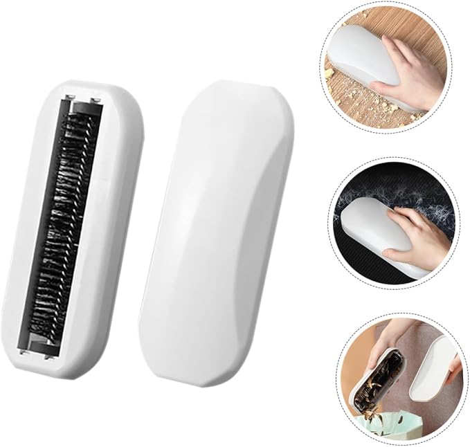 Cabilock Handheld Hair Removal Brush 7.87 Inch Multi-Functional Crumb Sweeper - Image 5