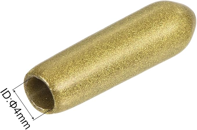 uxcell 20pcs Rubber End Caps 4mm ID Vinyl Round Tube Bolt Cap Cover Thread - Image 3