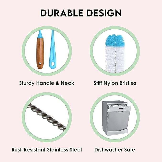 Turbo Microfiber Bottle Brush Cleaner Pack - Image 6