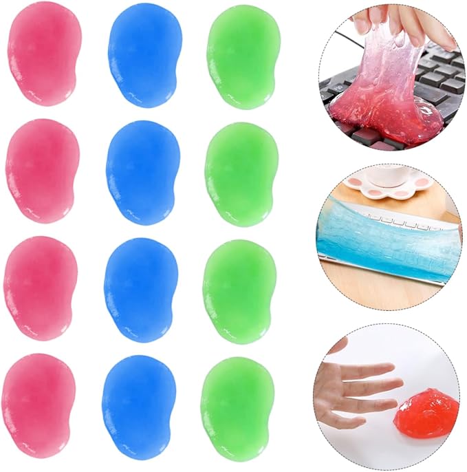 Keyboard Cleaning Gel for Computer Laptop Electronics 20 PCS Dust Remover Easy - Image 8