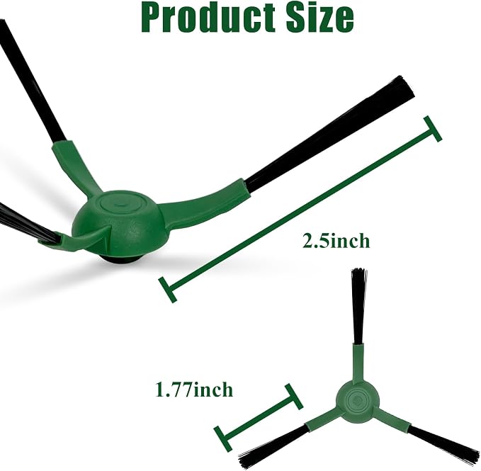 6 Pack Replacement Side Brushes Compatible - Image 5