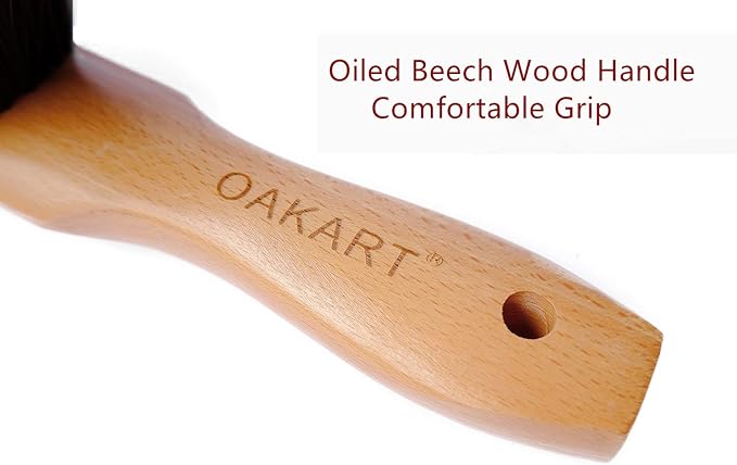 Soft Bristle Hand Brush Wooden Handle - Image 4