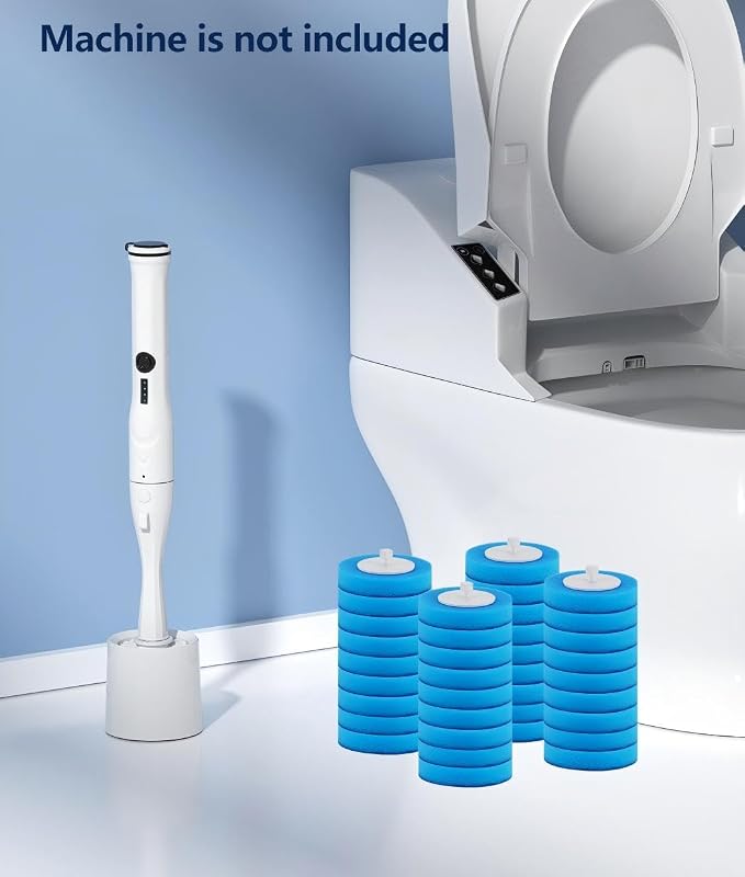 Leebein 36 Refills Disposable Toilet Brush Heads HK-047 Electric Toilet Brush - Image 5