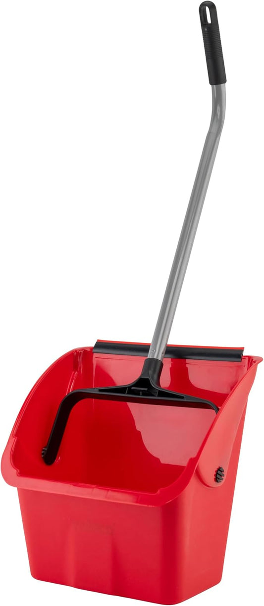 Winco DP-14R Lobby Dust Pan 13-5/8 x 14 x 8-7/8" - Image 2