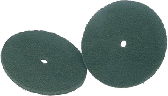 Koblenz Scrubbing Pads, Made of Nylon, 2 Pads and 2 Plastic Retainer Clips by Koblenz