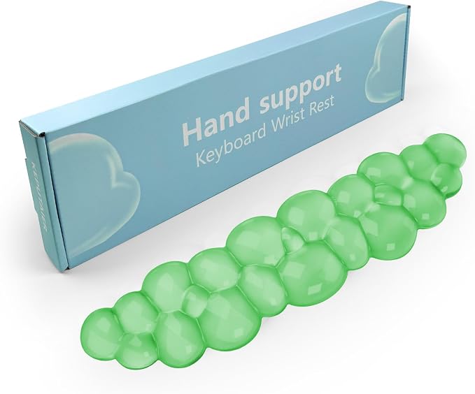 Gel Cloud Keyboard Wrist Rest, Cute Wrist Support and Arm Support Keyboard Rest by KEPUTAIER