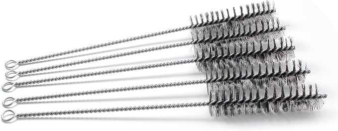 Utoolmart Wire Tube Brushes, Stainless Steel Bottle Bristle Cleaning Spiral - Image 7