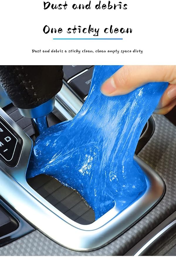 Car Cleaning Soft Gel, car dusting Gel car Cleaning Tools car Crevice Keyboard - Image 4