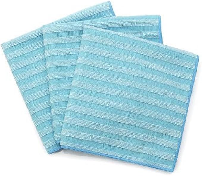 Fuller Brush 181 Dual Action Microfiber Cloths – 3-Pack, Safe on All Surfaces by FullerBrush