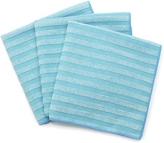 Fuller Brush 181 Dual Action Microfiber Cloths – 3-Pack, Safe on All Surfaces by FullerBrush