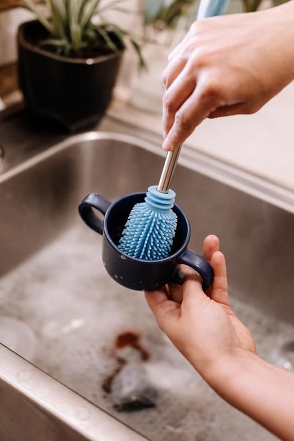 Haakaa Silicone Cleaning Brush Kit – Household Cleaning Brushes - Image 9