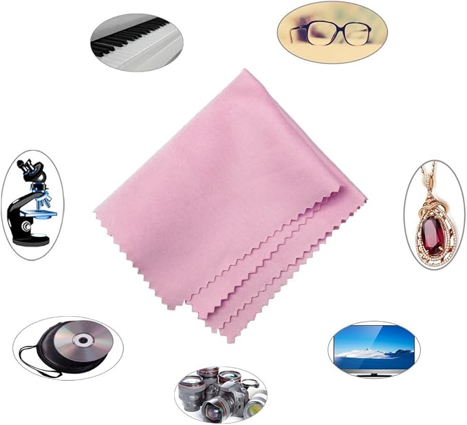 Microfiber Screen Cleaning Cloths, HTTX 4-Pack 6 x 7 inches - Image 2