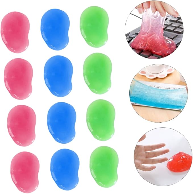 STOBOK 20PCS Keyboard Cleaning Gel Dust - Image 7