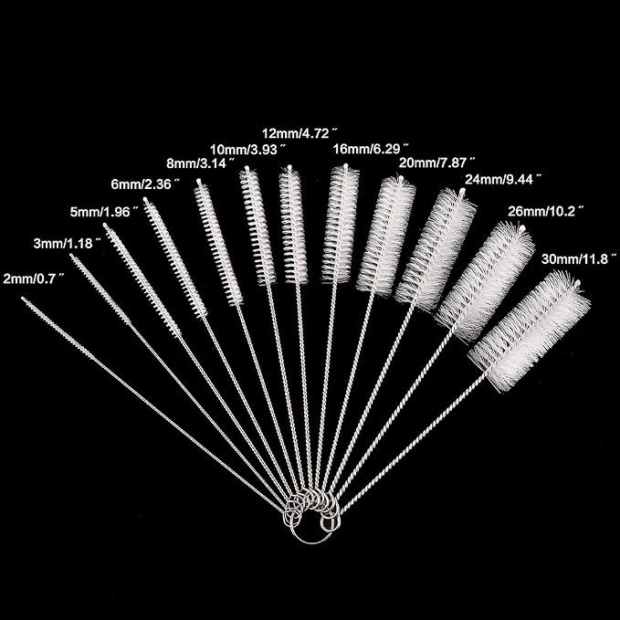 DECORA Drinking Straws Cleaning Brushes Nylon Pipe Cleaner Brush Kits - Image 4